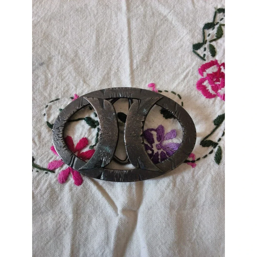 Hurley International Clothing Co. Cut Out Logo Limited Edition Metal Belt Buckle
